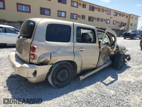 2006 Chevrolet HHR LS with VIN 3GNDA13D06S572228, listed as a Copart auction lot 53294615 with 243,823 mi miles and Salvage Title. Bid and sale history available at carsss.com. Image 3.