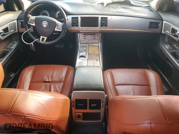 2010 Jaguar XF Supercharged with VIN SAJWA0HE9AMR69413, listed as a Copart auction lot 74997834 with 0 mi miles and Salvage Title. Bid and sale history available at carsss.com. Image 8.