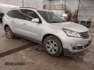 2015 Chevrolet Traverse LT with VIN 1GNKVHKD4FJ305990, listed as a IAAI auction lot 41441938 with 203,877 mi miles and . Bid and sale history available at DreamBid. Image 1.