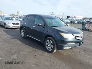 2007 Acura MDX Tech Pkg with VIN 2HNYD28387H532498, listed as a IAAI auction lot 41884423 with 216,687 mi miles. Bid and sale history available at carsss.com. Image 1.