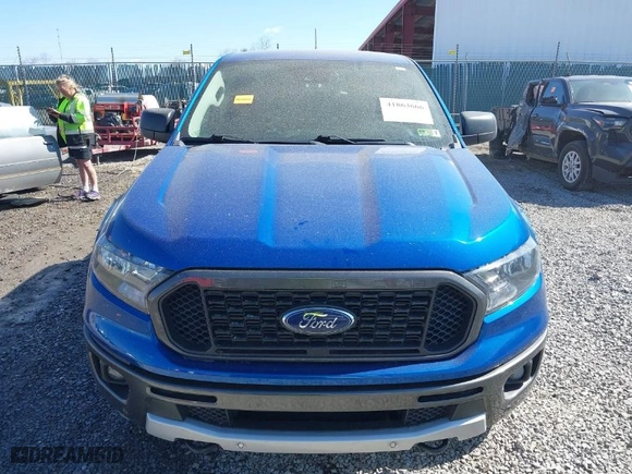 2019 Ford Ranger XL with VIN 1FTER4FH8KLA54521, listed as a IAAI auction lot 41863666 with 47,267 mi miles. Bid and sale history available at carsss.com. Image 12.