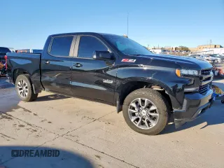 2021 Chevrolet Silverado 1500 RST with VIN 3GCUYEEL0MG104712, listed as a Copart auction lot 47410935 with 51,022 mi miles and Clean Title. Bid and sale history available at carsss.com. Image 4.