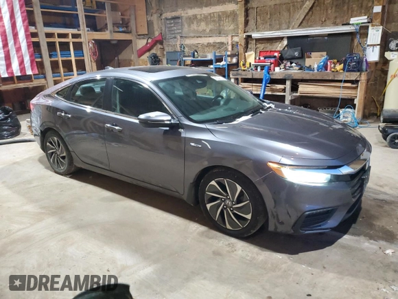 2021 Honda Insight Touring with VIN 19XZE4F94ME002241, listed as a Copart auction lot 42445085 with Not Provided miles and Clean Title. Bid and sale history available at carsss.com. Image 4.