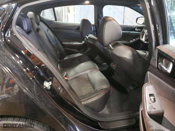 2023 Nissan Maxima SR with VIN 1N4AA6EV8PC505212, listed as a Copart auction lot 44312865 with 31,832 mi miles and Salvage Title. Bid and sale history available at carsss.com. Image 10.