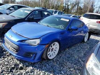2020 Subaru BRZ Limited with VIN JF1ZCAC15L8703565, listed as a Copart auction lot 41438915 with 43,269 mi miles and Non Repairable. Bid and sale history available at carsss.com. Image 1.