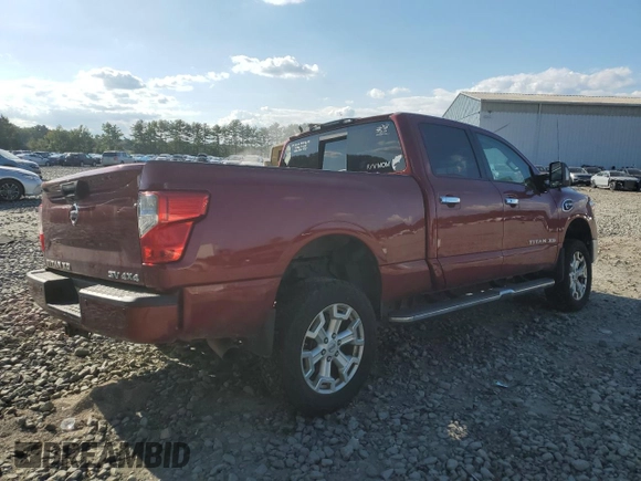 2017 Nissan Titan XD SV with VIN 1N6BA1F49HN535488, listed as a Copart auction lot 66770664 with 137,638 mi miles and Salvage Title. Bid and sale history available at carsss.com. Image 3.