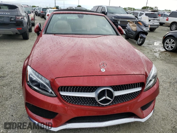 2017 Mercedes-Benz C 300 with VIN WDDWK4JB2HF430767, listed as a Copart auction lot 74781874 with Not Provided miles and Salvage Title. Bid and sale history available at DreamBid. Image 5.