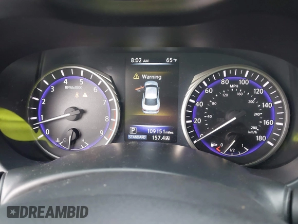 2014 Infiniti Q50 Premium z VIN JN1BV7AR2EM705630, wystawiony jako IAAI lot #42258650 z przebiegiem 109 151 mil mil oraz . Historia ofert i sprzedaży dostępna na DreamBid. Obrazek 7.