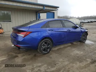 2023 Hyundai Elantra SEL with VIN KMHLM4AG1PU393235, listed as a Copart auction lot 53298915 with 52,403 mi miles and Salvage title. Bid and sale history available at DreamBid. Image 3.