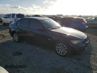 2007 BMW 3 Series 328i with VIN WBAVC53597FZ76428, listed as a Copart auction lot 47810725 with 138,250 mi miles and Salvage Title. Bid and sale history available at carsss.com. Image 4.