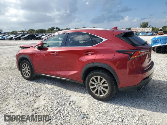 2018 Lexus NX with VIN JTJYARBZ5J2089955, listed as a Copart auction lot 51260035 with 76,414 mi miles and Salvage Title. Bid and sale history available at carsss.com. Image 2.
