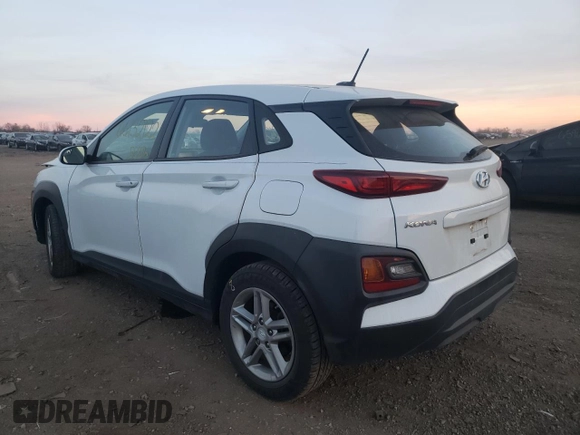 2020 Hyundai Kona SE with VIN KM8K12AA9LU408482, listed as a Copart auction lot 66132122 with 55,257 mi miles. Bid and sale history available at carsss.com. Image 3.