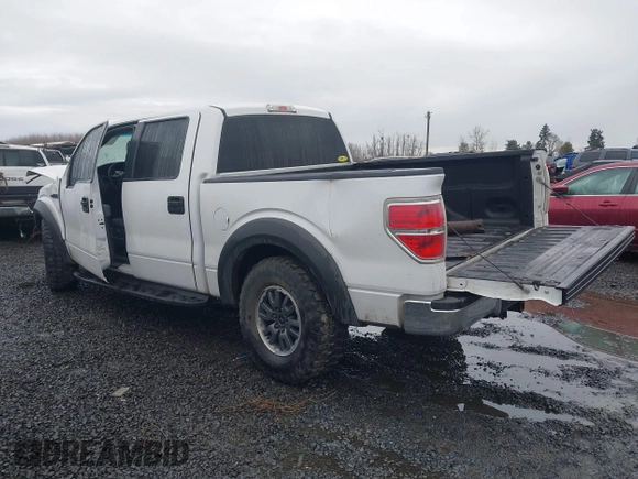 2013 Ford F-150 XL with VIN 1FTFW1EF7DFB53506, listed as a IAAI auction lot 41478503 with 156,269 mi miles. Bid and sale history available at carsss.com. Image 3.