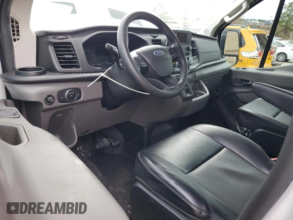 2020 Ford Transit Cargo with VIN 1FTYE1Y81LKA70748, listed as a Copart auction lot 80916514 with 104,077 mi miles and Salvage Title. Bid and sale history available at DreamBid. Image 8.