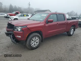 2022 Nissan Frontier SV with VIN 1N6ED1FK5NN681644, listed as a Copart auction lot 81872224 with 103,550 mi miles and Salvage Title. Bid and sale history available at carsss.com. Image 1.