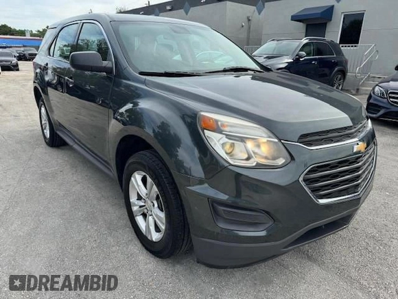 2017 Chevrolet Equinox LS with VIN 2GNALBEK1H1546430, listed as a Copart auction lot 55705755 with 86,674 mi miles and Non Repairable. Bid and sale history available at DreamBid. Image 4.