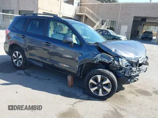 2017 Subaru Forester Premium with VIN JF2SJAGC8HH590684, listed as a IAAI auction lot 42136061 with 59,797 mi miles and . Bid and sale history available at DreamBid. Image 1.