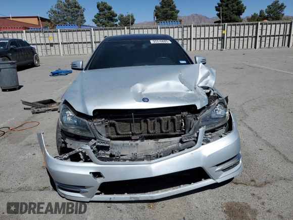 2013 Mercedes-Benz C C 350 with VIN WDDGJ5HB8DG041493, listed as a Copart auction lot 55316605 with 143,689 mi miles and Salvage Title. Bid and sale history available at carsss.com. Image 5.