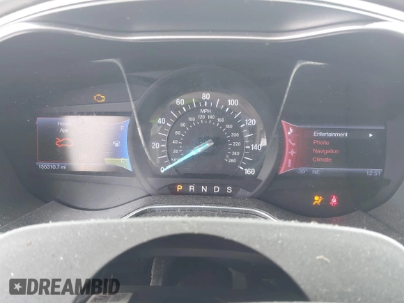 2013 Ford Fusion SE with VIN 3FA6P0H79DR119054, listed as a IAAI auction lot 42498088 with 155,310 mi miles and . Bid and sale history available at DreamBid. Image 7.
