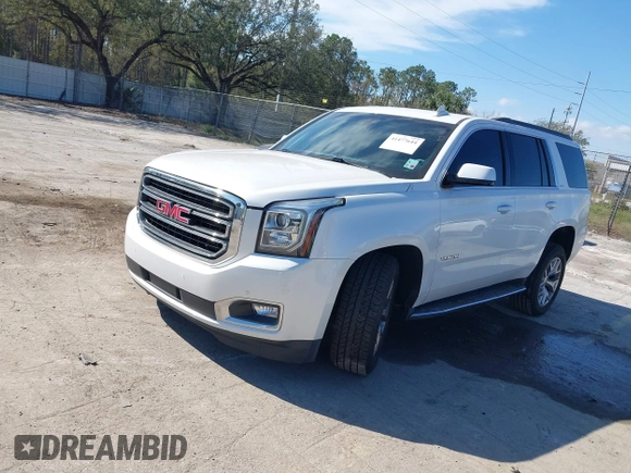 2017 GMC Yukon SLT with VIN 1GKS1BKC7HR368759, listed as a IAAI auction lot 41477644 with 1 mi miles. Bid and sale history available at carsss.com. Image 2.
