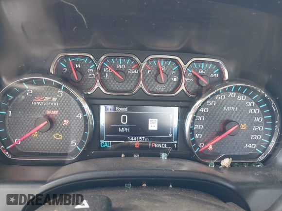 2019 Chevrolet Silverado 2500HD LTZ with VIN 1GC1KTEY7KF262239, listed as a IAAI auction lot 41705007 with 144,157 mi miles. Bid and sale history available at carsss.com. Image 7.