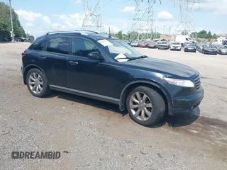 2007 Infiniti FX with VIN JNRAS08W57X207704, listed as a IAAI auction lot 42783810 with 152,169 mi miles and . Bid and sale history available at DreamBid. Image 1.