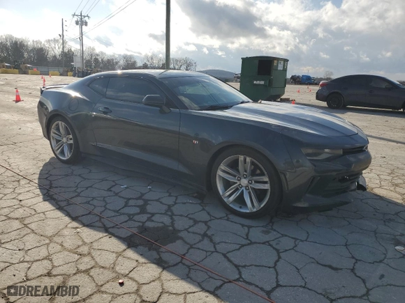 2017 Chevrolet Camaro 2LT with VIN 1G1FD1RS4H0102012, listed as a Copart auction lot 43510095 with 114,586 mi miles and Salvage Title. Bid and sale history available at carsss.com. Image 4.