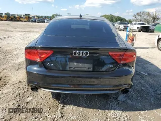 2014 Audi A7 3.0 TDI Prestige with VIN WAU2MAFC8EN078621, listed as a Copart auction lot 71978114 with 101,123 mi miles and Salvage Title. Bid and sale history available at carsss.com. Image 6.