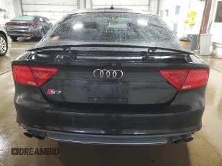 2015 Audi S7 with VIN WAUW2AFC7FN042976, listed as a Copart auction lot 81947784 with 48,238 mi miles and Salvage Title. Bid and sale history available at carsss.com. Image 6.