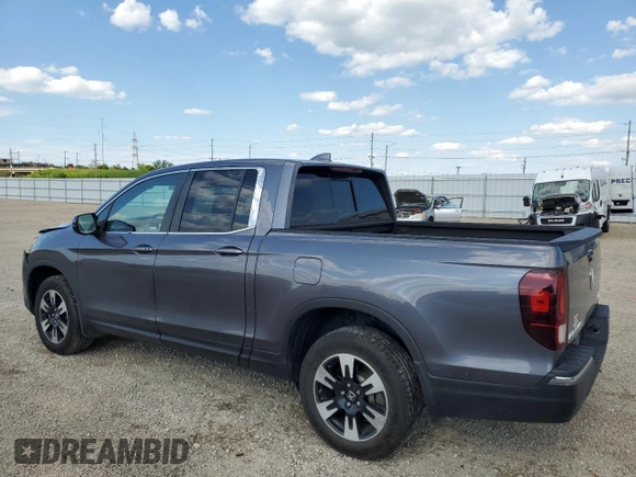 2020 Honda Ridgeline RTL with VIN 5FPYK3F5XLB017323, listed as a Copart auction lot 58368395 with 117,058 mi miles and Salvage title. Bid and sale history available at DreamBid. Image 2.