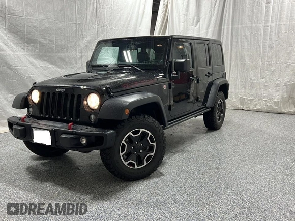 2014 Jeep Wrangler Unlimited Rubicon X with VIN 1C4HJWFG2EL312737, listed as a Copart auction lot 56547735 with 121,477 mi miles and Clean title. Bid and sale history available at DreamBid. Image 2.