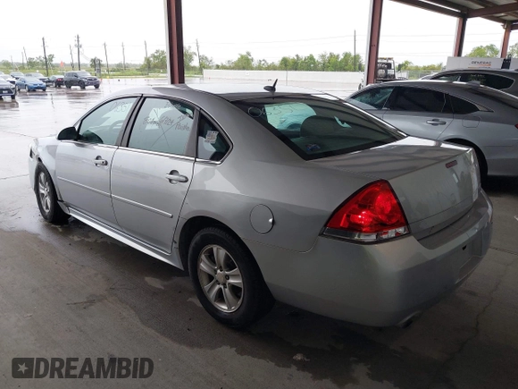 2016 Chevrolet Impala LT with VIN 2G1WB5E35G1154523, listed as a IAAI auction lot 39933641 with 111,978 mi miles and . Bid and sale history available at DreamBid. Image 3.
