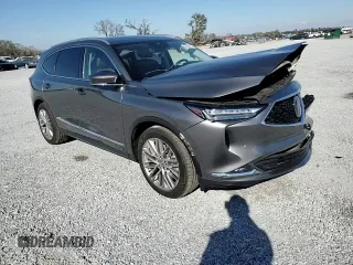 2022 Acura MDX w/Advance Package with VIN 5J8YE1H81NL047890, listed as a Copart auction lot 46604415 with 52,117 mi miles and Salvage Title. Bid and sale history available at carsss.com. Image 11.
