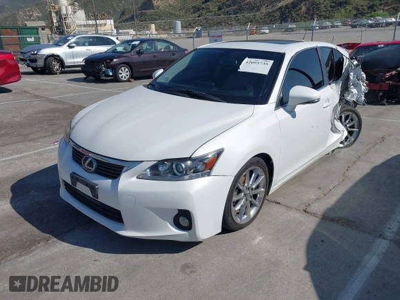 2011 Lexus CT 200h with VIN JTHKD5BH2B2015893, listed as a IAAI auction lot 42095735 with 124,619 mi miles and . Bid and sale history available at DreamBid. Image 17.