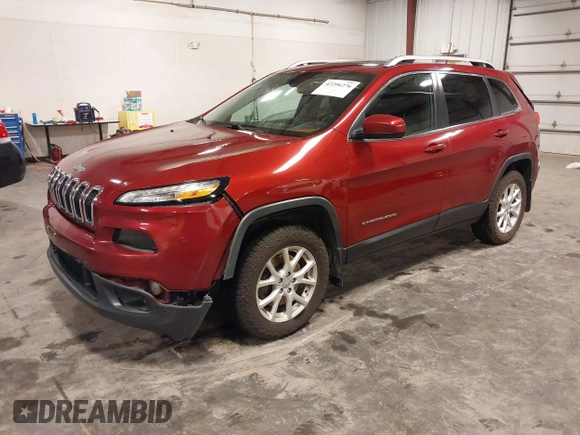 2016 Jeep Cherokee Latitude with VIN 1C4PJMCS2GW131065, listed as a IAAI auction lot 42296276 with 145,587 mi miles and . Bid and sale history available at DreamBid. Image 2.