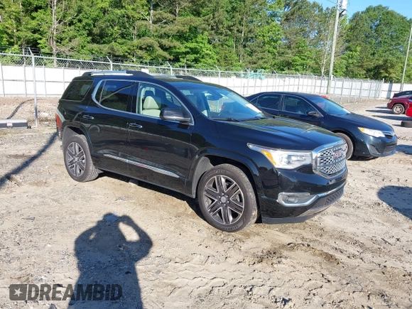 2019 GMC Acadia Denali with VIN 1GKKNPLSXKZ105292, listed as a IAAI auction lot 42322872 with 41,950 mi miles and . Bid and sale history available at DreamBid. Image 1.