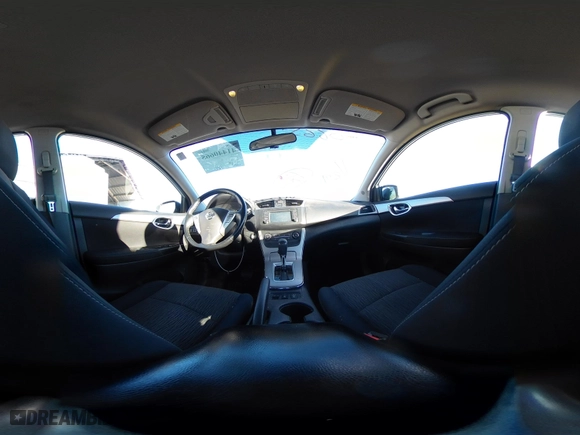 2015 Nissan Sentra SV with VIN 3N1AB7AP7FY272033, listed as a IAAI auction lot 41440665 with 95,709 mi miles. Bid and sale history available at carsss.com. Image 19.