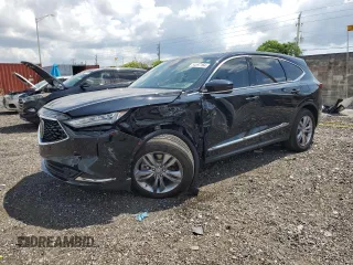 2024 Acura MDX с VIN 5J8YD9H31RL000046, выставлен на аукционе Copart как лот 54597164 с пробегом 8 514 миль миль и Списание • Salvage title. История ставок и продаж доступна на DreamBid. Изображение 1.