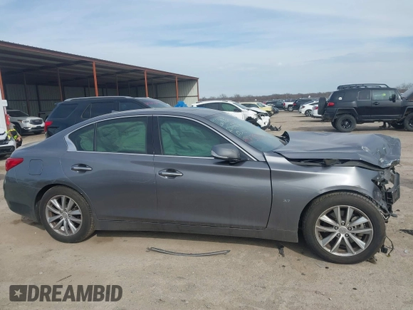 2015 Infiniti Q50 with VIN JN1BV7AP6FM345326, listed as a IAAI auction lot 41739805 with 169,914 mi miles and . Bid and sale history available at DreamBid. Image 13.