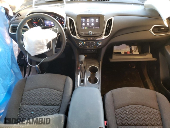 2022 Chevrolet Equinox LT with VIN 3GNAXKEV4NL295878, listed as a Copart auction lot 72569234 with 14,493 mi miles and Salvage Title. Bid and sale history available at DreamBid. Image 8.