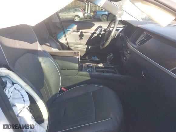 2015 Hyundai Genesis 3.8L with VIN KMHGN4JE7FU023547, listed as a IAAI auction lot 41457666 with 158,255 mi miles. Bid and sale history available at carsss.com. Image 5.