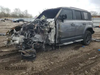 2022 Land Rover Defender S with VIN SALEJ7RX4N2091807, listed as a Copart auction lot 53558115 with Not provided miles and Salvage title. Bid and sale history available at DreamBid. Image 1.