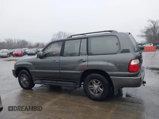 2002 Lexus LX 470 with VIN JTJHT00W923515897, listed as a IAAI auction lot 41155492 with 244,619 mi miles. Bid and sale history available at carsss.com. Image 14.
