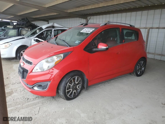 2015 Chevrolet Spark LT with VIN KL8CF6S91FC744586, listed as a Copart auction lot 44134205 with 71,679 mi miles and Clean Title. Bid and sale history available at carsss.com. Image 1.