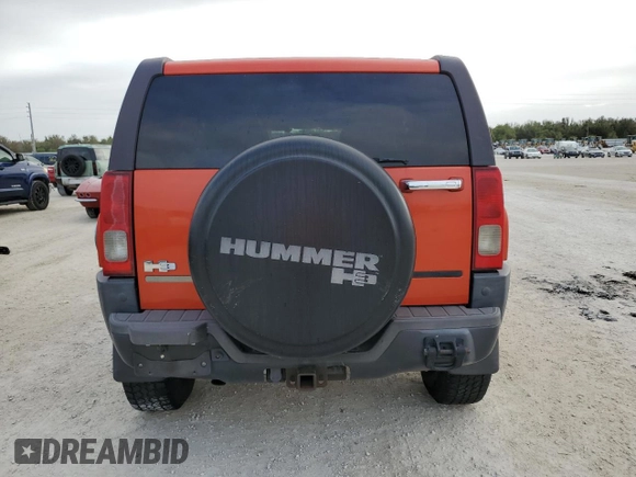 2008 Hummer H3 SUV Luxury with VIN 5GTEN13E388130848, listed as a Copart auction lot 78573684 with 79,702 mi miles and Salvage Title. Bid and sale history available at carsss.com. Image 6.