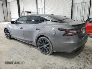 2019 Nissan Maxima SV with VIN 1N4AA6AV8KC383305, listed as a Copart auction lot 45301095 with 135,846 mi miles and Salvage Title. Bid and sale history available at DreamBid. Image 2.