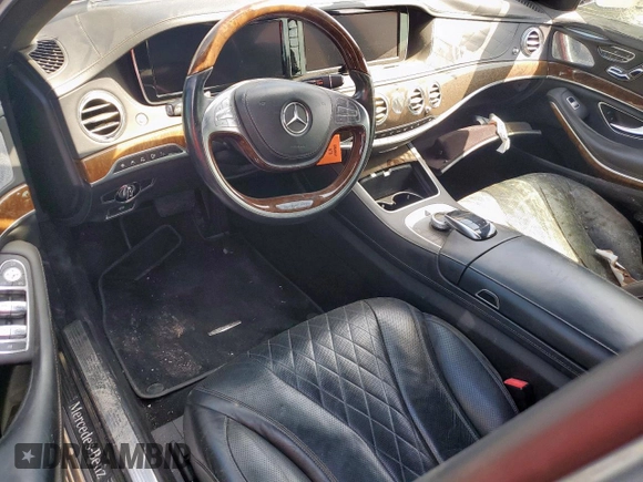 2015 Mercedes-Benz S 550 with VIN WDDUG8CB4FA073423, listed as a Copart auction lot 61991055 with Not provided miles and Clean title. Bid and sale history available at DreamBid. Image 8.