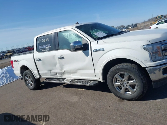 2020 Ford F-150 XL with VIN 1FTEW1E4XLKE95564, listed as a IAAI auction lot 41771629 with 125,333 mi miles and . Bid and sale history available at DreamBid. Image 13.