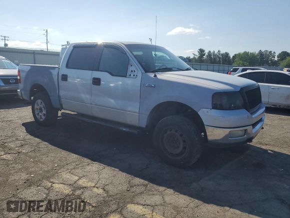 2004 Ford F-150 XLT with VIN 1FTRW14W44KB70852, listed as a Copart auction lot 65560045 with Not provided miles and Clean title. Bid and sale history available at DreamBid. Image 4.