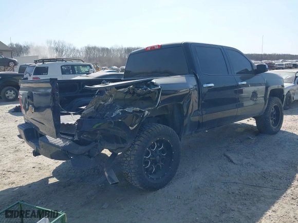 2018 Chevrolet Silverado 1500 Custom with VIN 3GCUKPEC4JG552699, listed as a IAAI auction lot 41774257 with 131,916 mi miles. Bid and sale history available at carsss.com. Image 4.